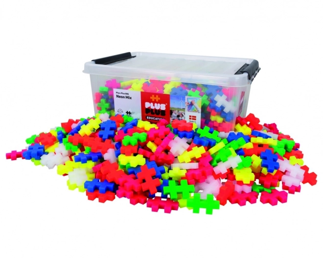 Plus-Plus Baukasten Neon 400 Teile