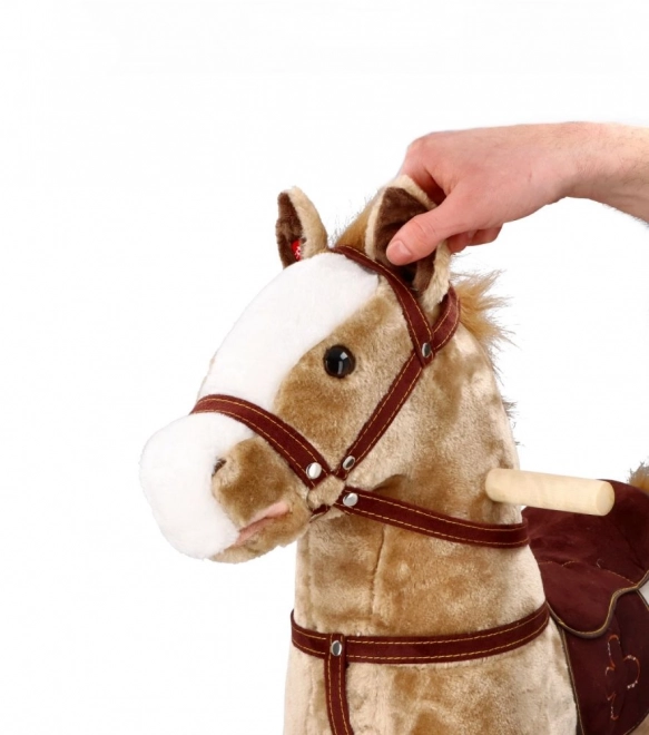 Schaukelpferd Mustang mit Rädern