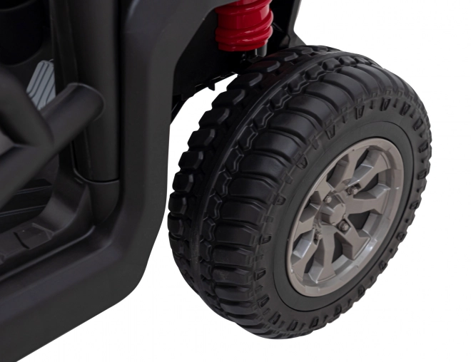 Auto Pick-Up Speed 900 pro Kinder Grün + 4x4 Antrieb + bewegliche Pumpe + Kofferraum + Fernsteuerung + Schaufel + LED Audio