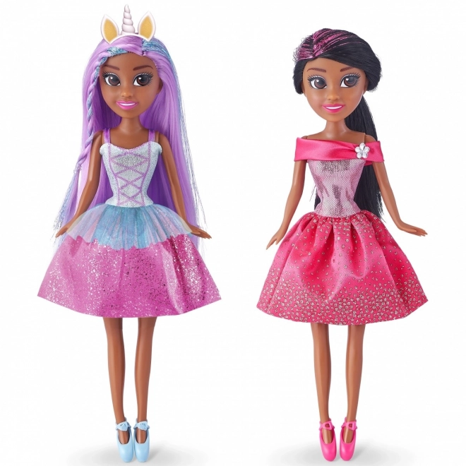 Sparkle Girlz Prinzessin und Einhorn Puppe 10,5 Zoll