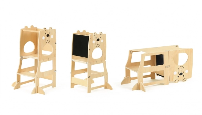 Lernhilfe Turm 3-in-1 Bär für Kinder