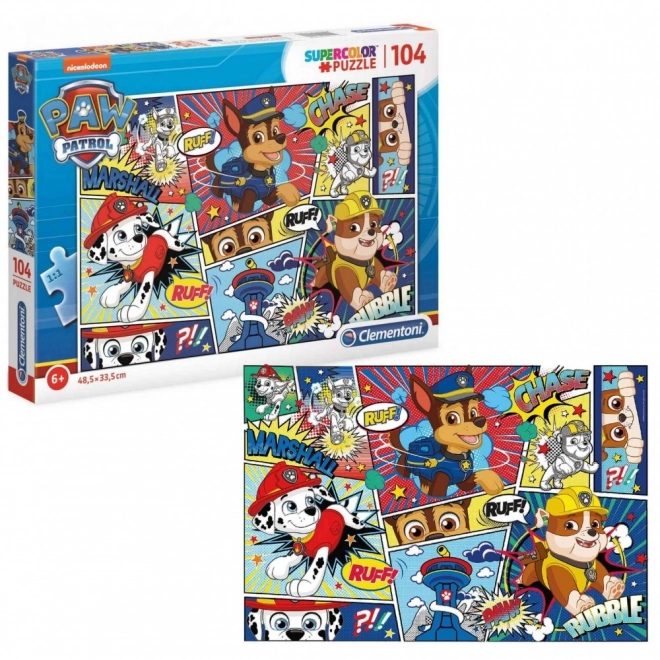 Clementoni Puzzle Paw Patrol 104 Teile