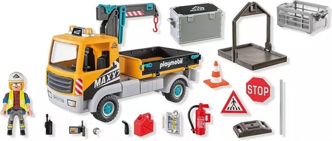Playmobil Bau-LKW mit Kran
