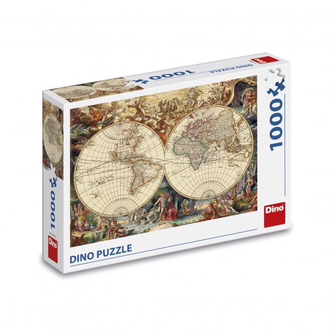 Historisches Kartenspiel-Puzzle 1000 Teile