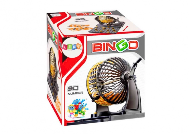 Familiengesellschaftsspiel Bingo Lotto Ziehmaschine