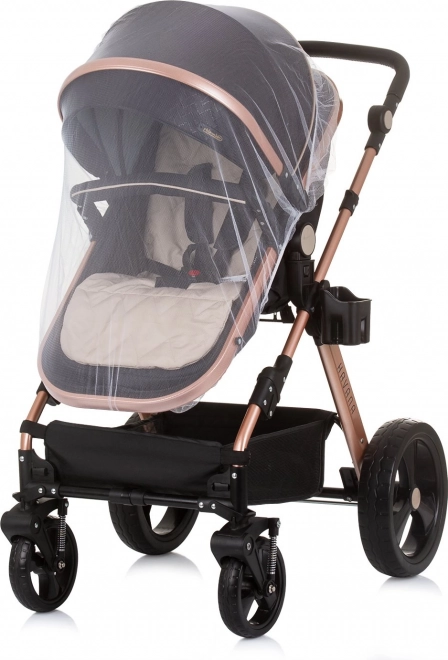 Chipolino Kinderwagen Havana 2in1 Obsidian Gold