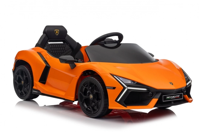Kinder Elektroauto Lamborghini Revuelto orange