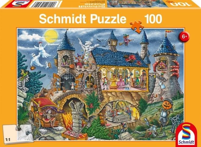 Schmidt Puzzle Spukschloss 100 Teile