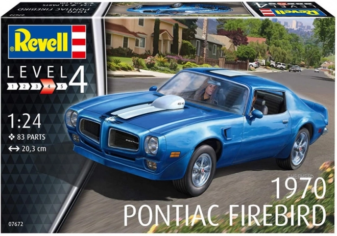 Plastikmodellbausatz Pontiac Firebird 1970