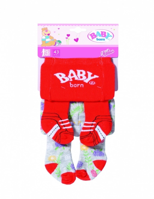 Strumpfhosen 2er-Pack für Baby Born