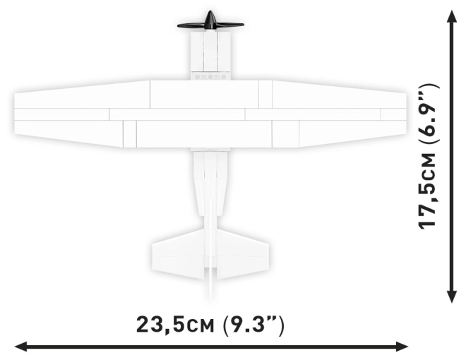 Cobi Klocki Cessna 172 Skyhawk Baukasten