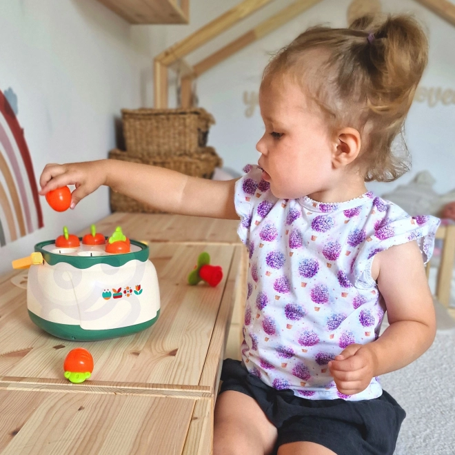 Blumenkorb Sortier- und Lernspiel für Kinder