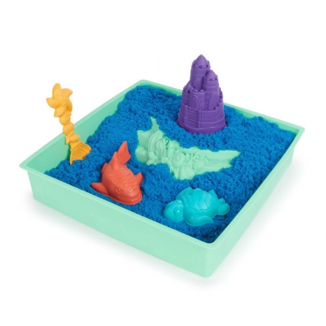 Kinetischer Sand Sandbox Set Blau