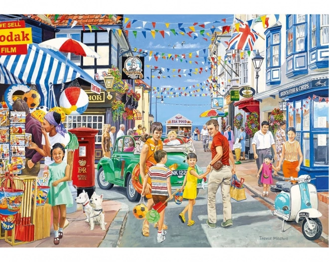 Gibsons Puzzle Kéž bys tu byl 4x500 Stück
