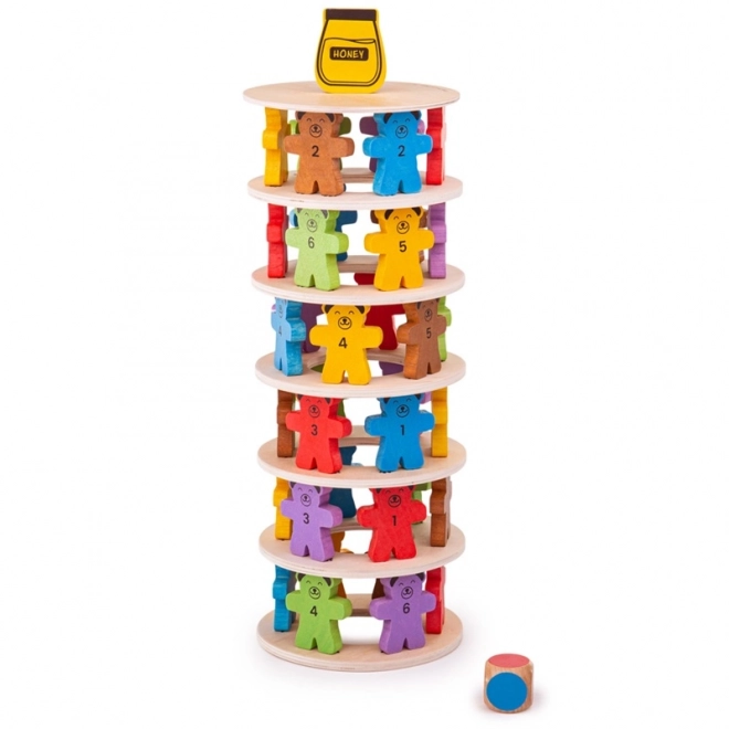 Bigjigs Toys fallende Bären Spiel