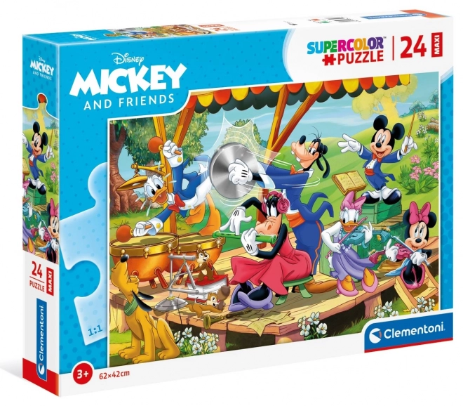 Maxi Puzzle 24 Teile - Mickey und Freunde