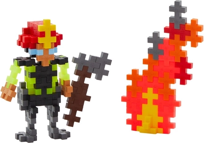 Bauen Sie den Feuerwehrmann Schritt für Schritt