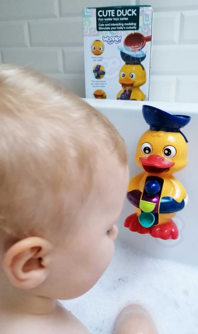 Woopie baby kaczuszka wasser-spielzeug mit wasserrad