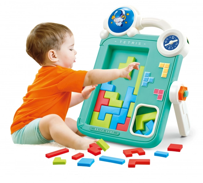 Beidseitige Maltafel und Tetris-Spiel 2in1