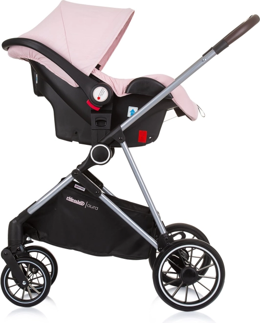 Chipolino Kinderwagen Aura 2v1 Flamingo