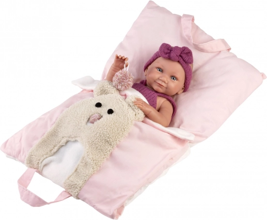 Realistische Babypuppe Llorens Mädchen - Ganzkörper Vinyl, 40 cm