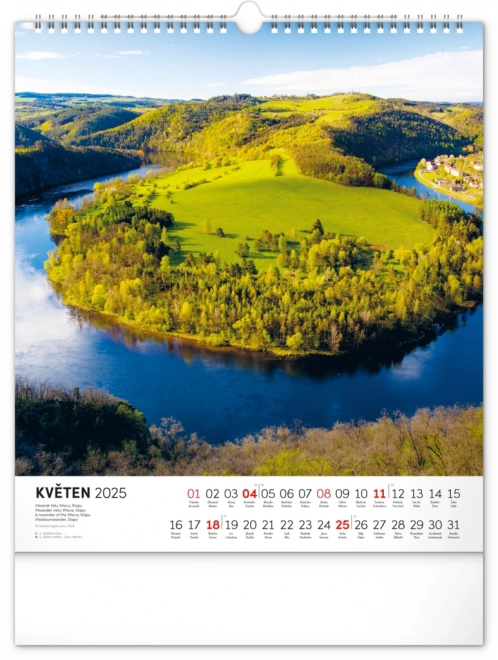 Notique Wandkalender Wasserreich 2025