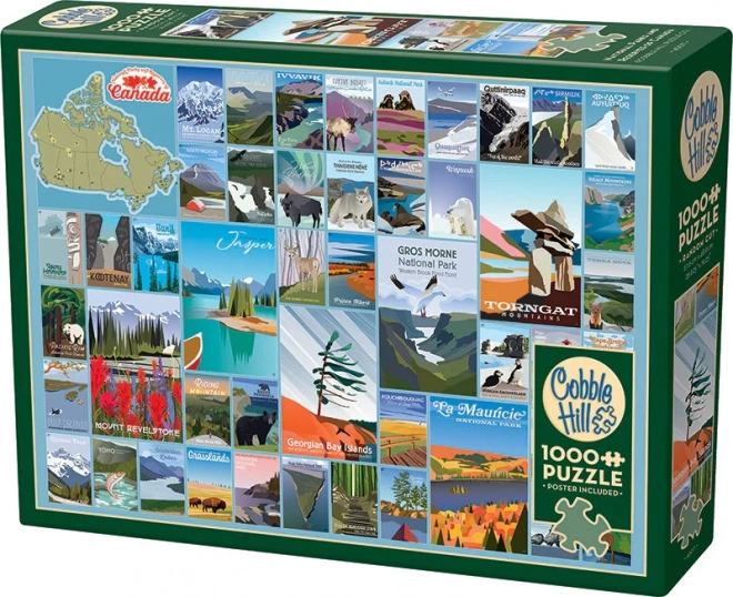 Cobble Hill Puzzle Kanadische Nationalparks 1000 Teile