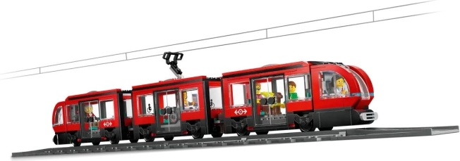 Realistische Straßenbahn mit bidirektionaler Steuerung