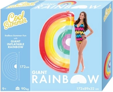 Aufblasbare Matratze Regenbogen TM Toys