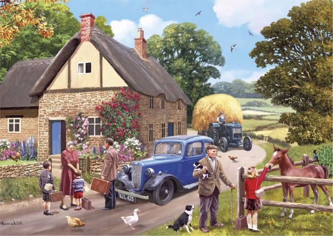 Gibsons Puzzle Evakuierung 4x500 Teile
