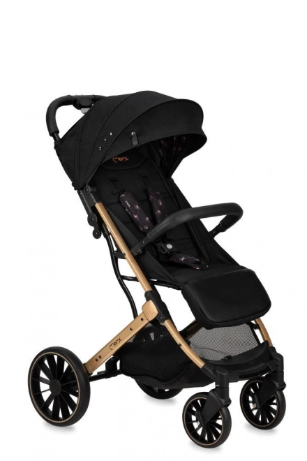 Sportlicher Kinderwagen MoMi Estelle Dakar Schwarz Ginko