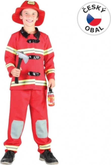 Karnevalskostüm Feuerwehrmann für Kinder