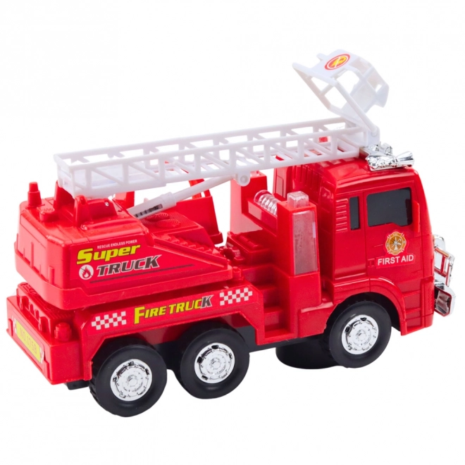 Feuerwehrwagen mit beweglicher Leiter, Licht und Sound