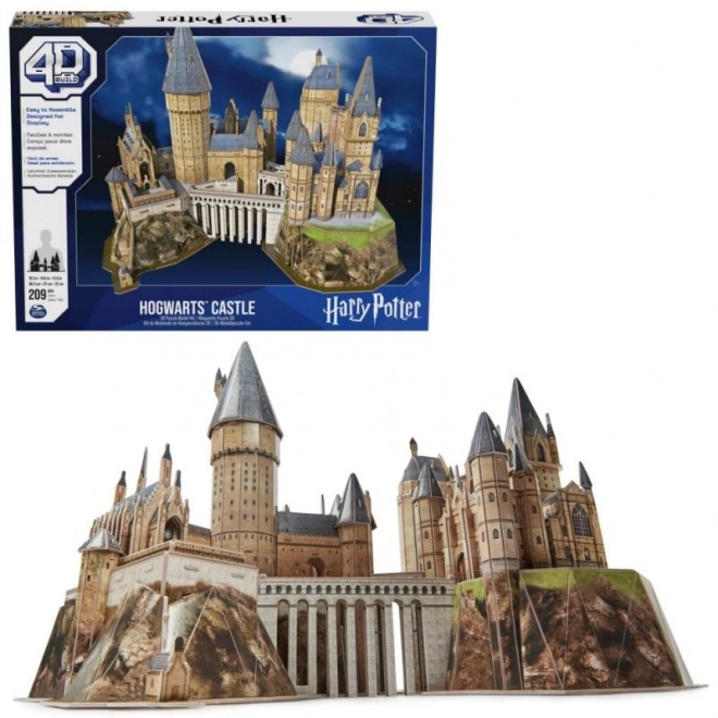 Harry Potter Schloss Hogwarts 4D Puzzle