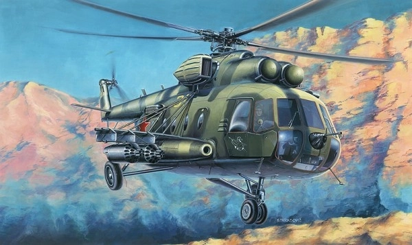 Modell Hubschrauber Mil Mi-8 1:72