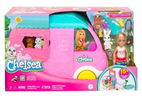 Barbie Chelsea Wohnmobil-Abenteuer-Set