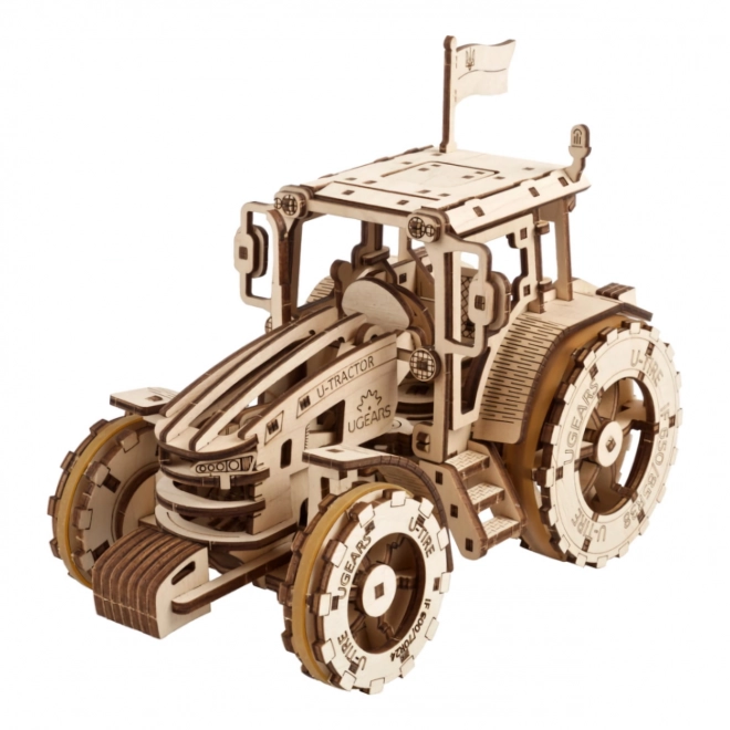 Ugears 3D Holzmechanisches Puzzle Traktor