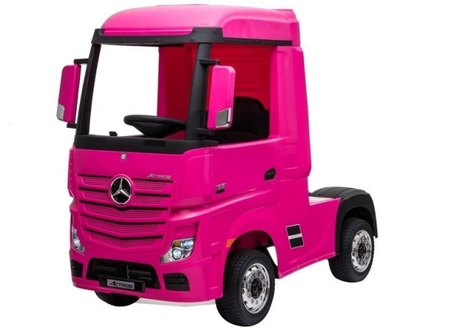 Akku Auto Mercedes Actros Pink 4x4