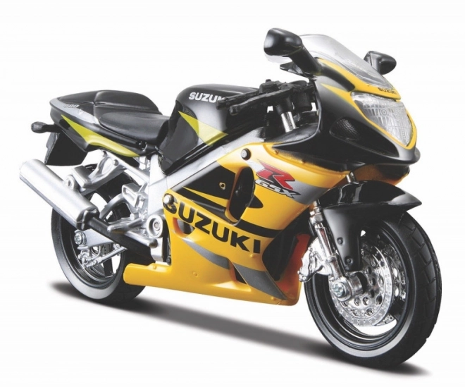 Motorradmodell Suzuki GSX-R600 mit Ständer 1/18