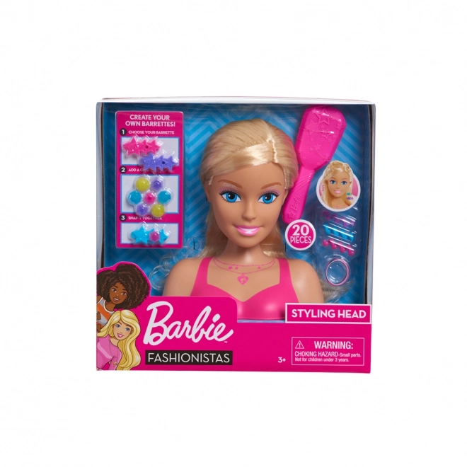 Barbie Blond Styling Kopf