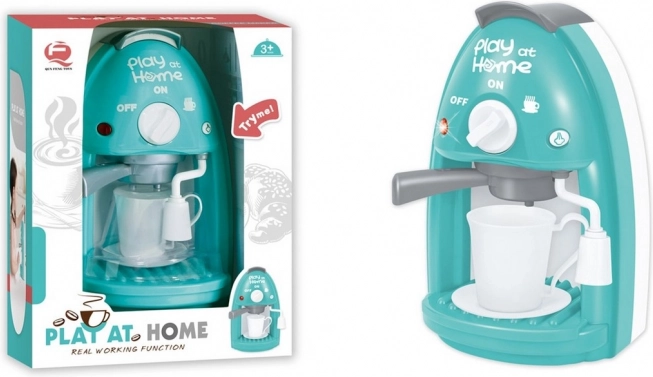 Batteriebetriebene Kaffeemaschine für Kinder