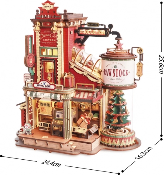 Zauberhaftes Holzpuzzle - Musikbox Geschenke-Fabrik