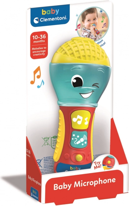 Clementoni Baby Musik Mikrofon