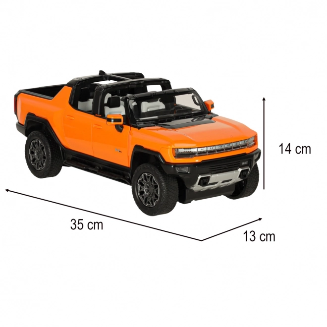 Ferngesteuertes Auto Hummer EV Rastar 1:16 Orange