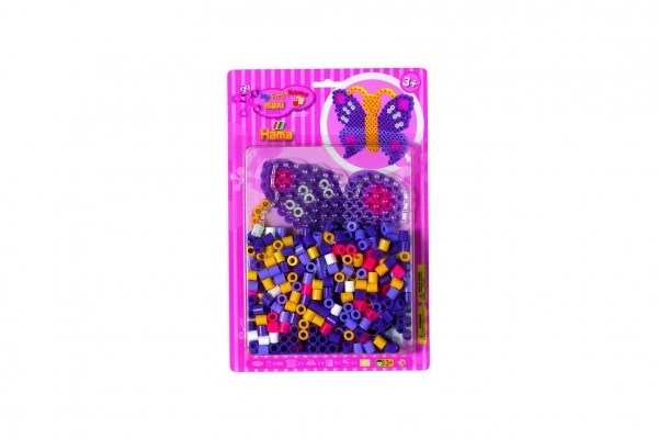 Bügelperlen Hama Maxi Schmetterling 250 Stk mit Platte