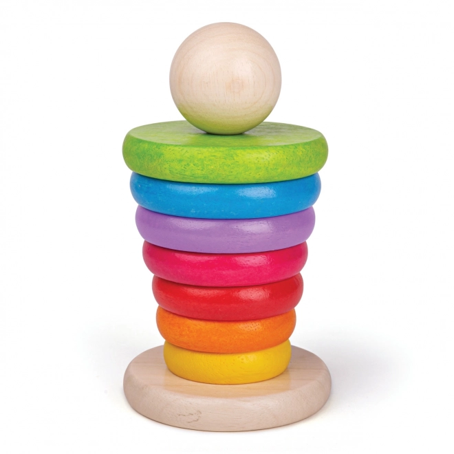 Bigjigs Baby Regenbogen Stapelmann