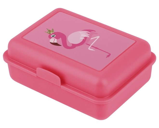 Baagl Lunchbox mit Flamingo-Motiv