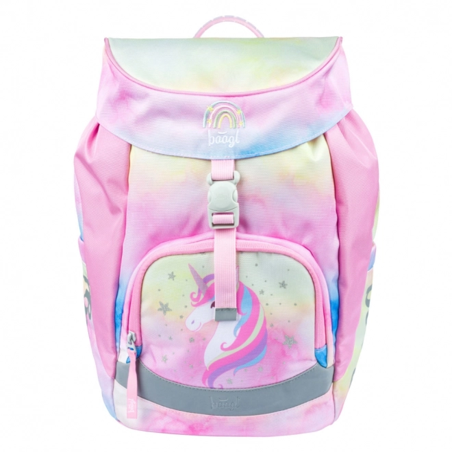 Schulrucksack Airy Regenbogen Einhorn