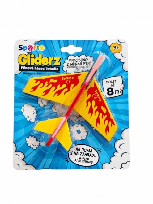 Schaumstoff-Wurfgleiter SPORTO Gliderz