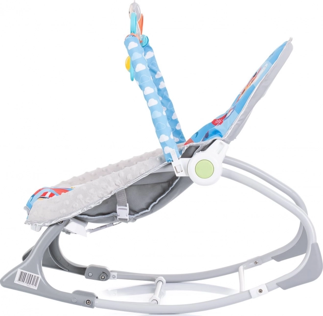CHIPOLINO Vibrierendes 2in1 Baby Spa – Blau